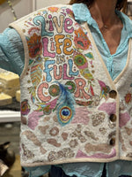 Charger l'image dans la galerie, Gilet sans manche FUNKY Ecru
