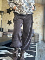 Charger l'image dans la galerie, Pantalon velours cotelé souple GASPARD Choco
