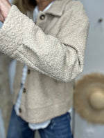 Charger l'image dans la galerie, Blouson bouclette GAB Camel clair
