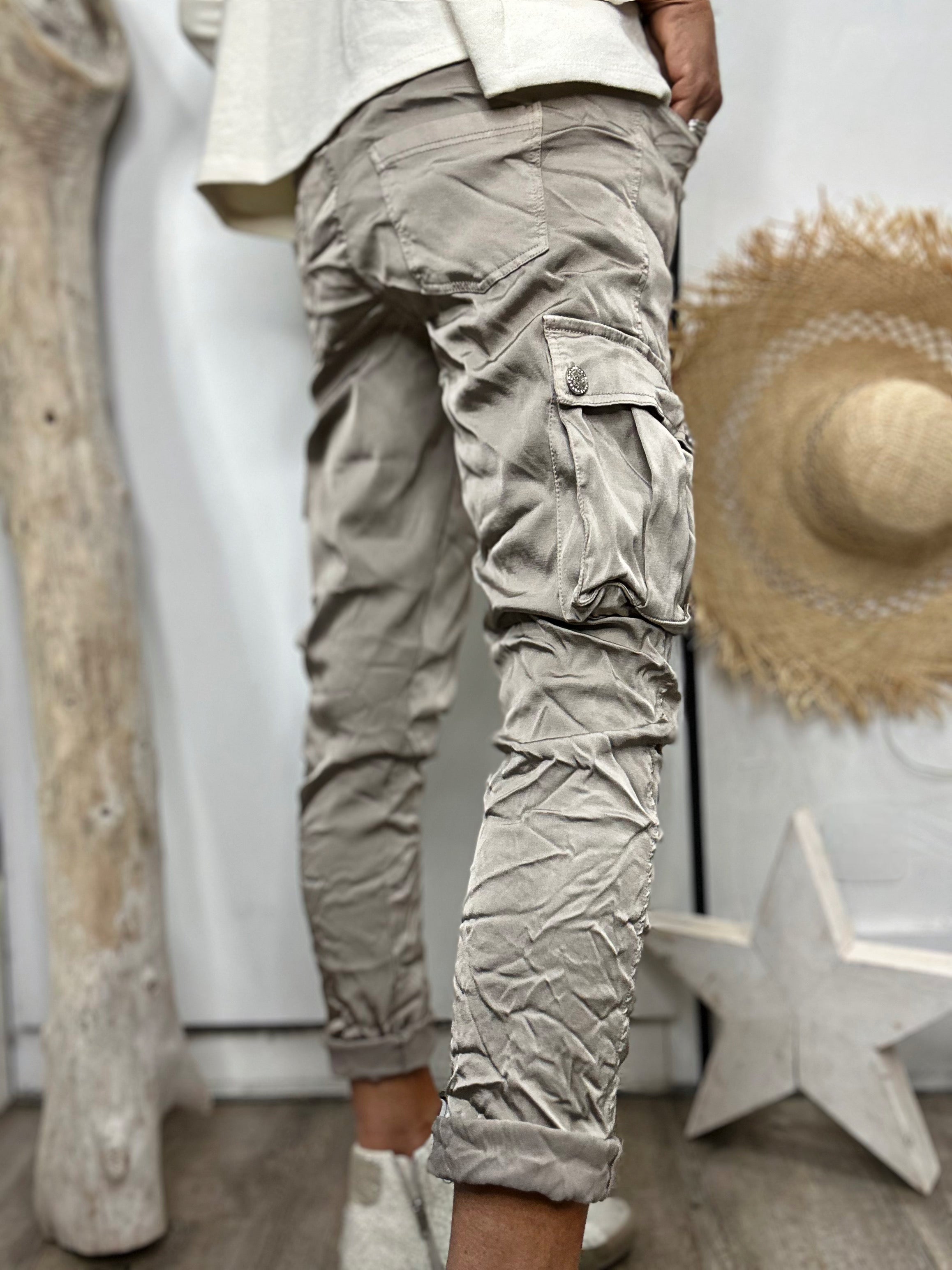 Pantalon CARGO Beige