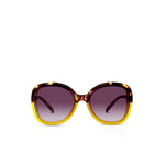 Charger l'image dans la galerie, Lunettes de soleil ANNA havana jaune - OKKIA

