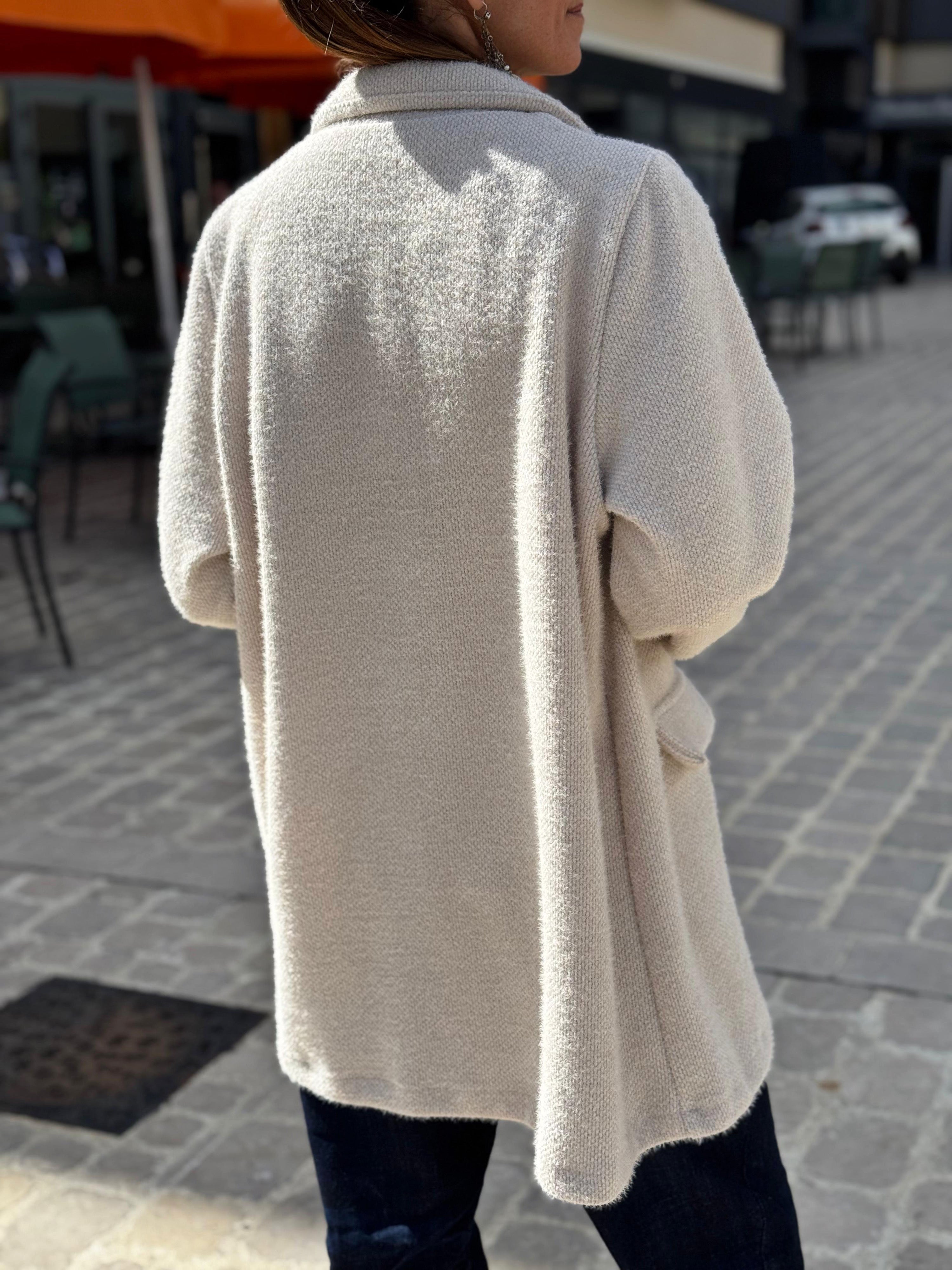 Manteau VIRGIL Ecru
