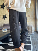 Charger l'image dans la galerie, Pantalon LOVE Noir
