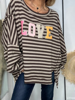 Charger l&#39;image dans la galerie, Sweat LOVE Choco
