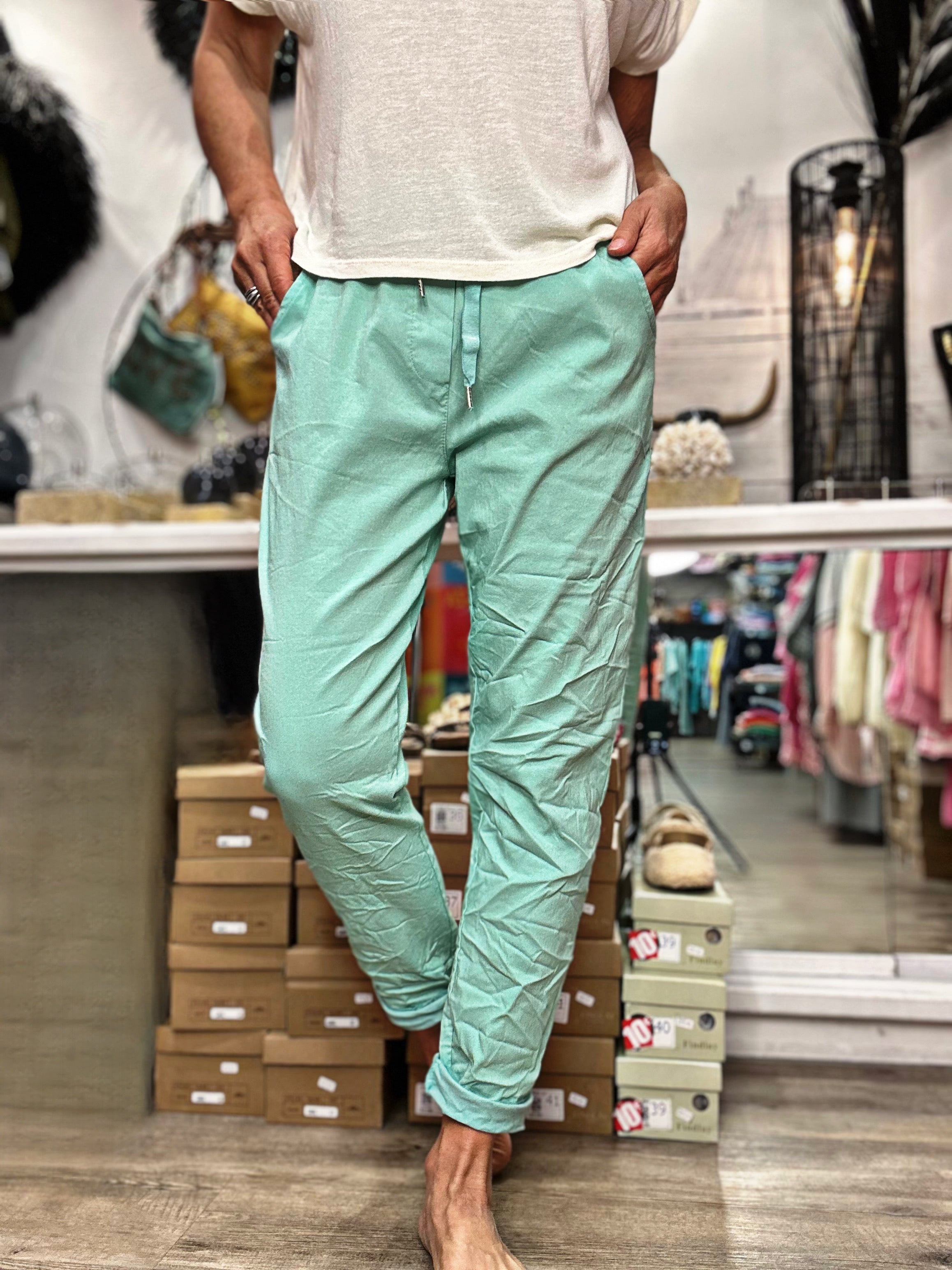 Pantalon magique TALLY Aqua