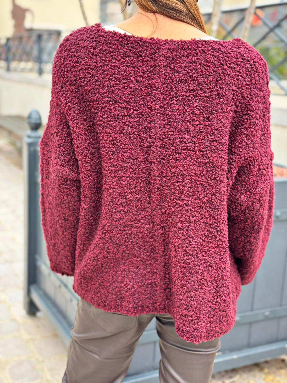 Pull ALVAR Bordeaux
