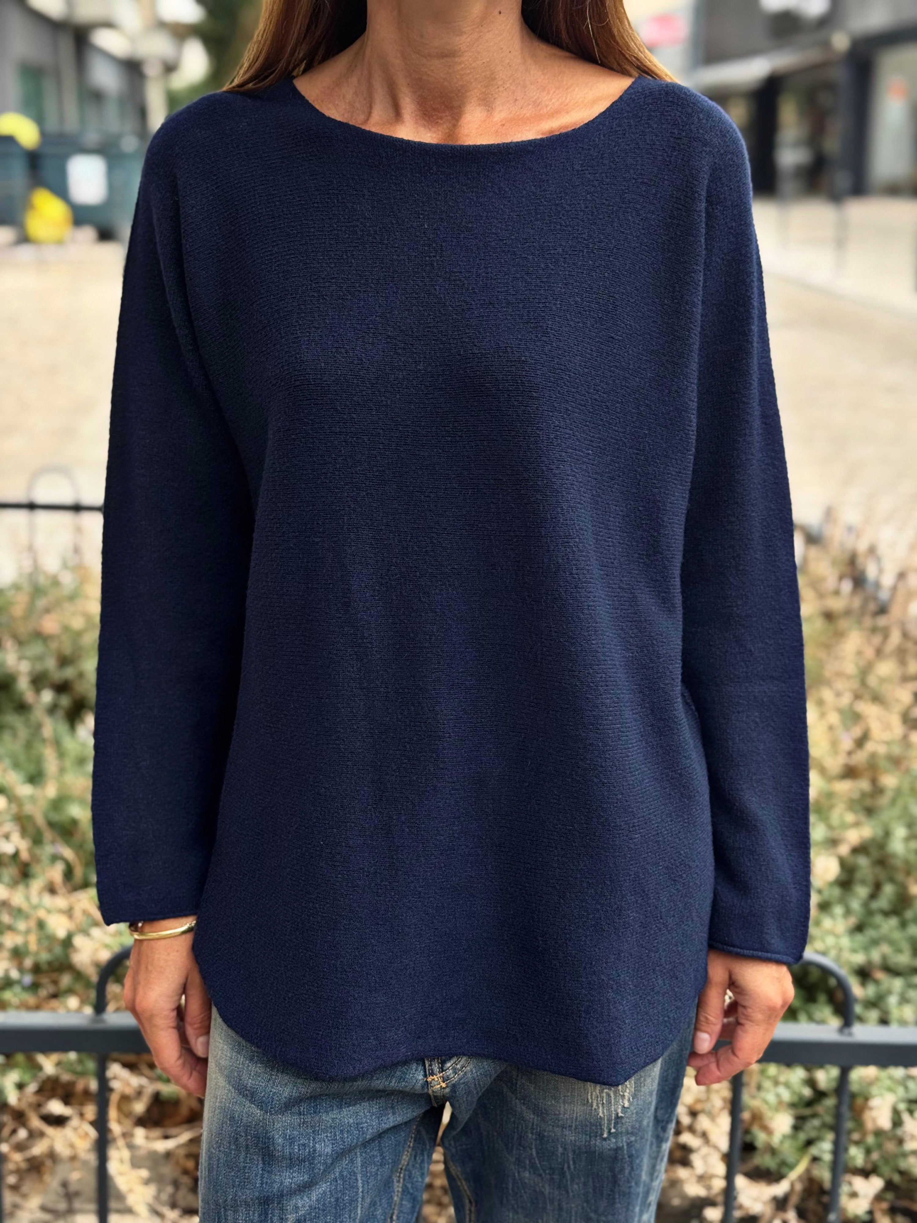 Pull doux LINO Marine