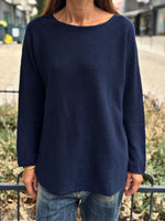 Charger l&#39;image dans la galerie, Pull doux LINO Marine
