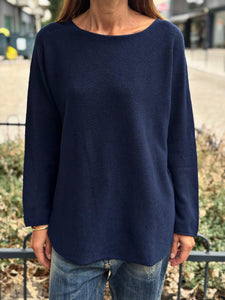 Pull doux LINO Marine