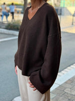 Charger l'image dans la galerie, Pull LOUNA Chocolat
