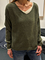 Charger l&#39;image dans la galerie, Pull VOTO Kaki
