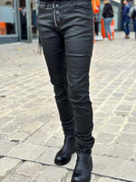 Charger l&#39;image dans la galerie, Pantalon simili cuir MAX Noir
