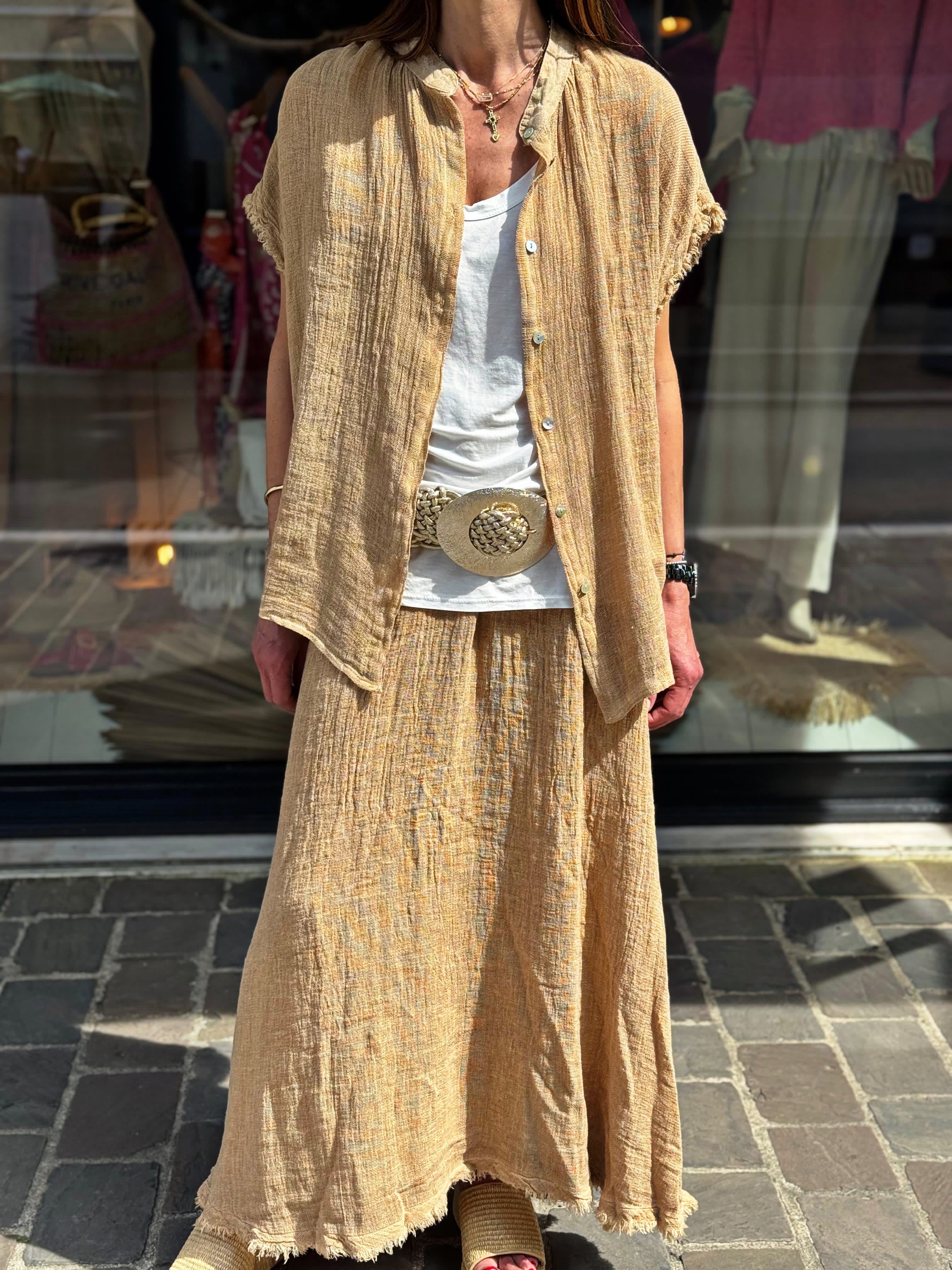 Top PAOLO Camel