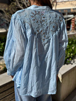 Charger l'image dans la galerie, Blouse NELISE Bleu
