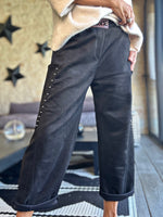 Charger l'image dans la galerie, Pantalon LOVE Noir
