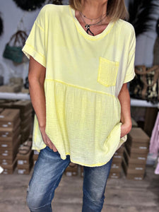 Top VANILLE Jaune