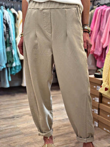 Pantalon PAOLINO Camel clair