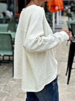 Charger l&#39;image dans la galerie, Sweat MILO Ecru
