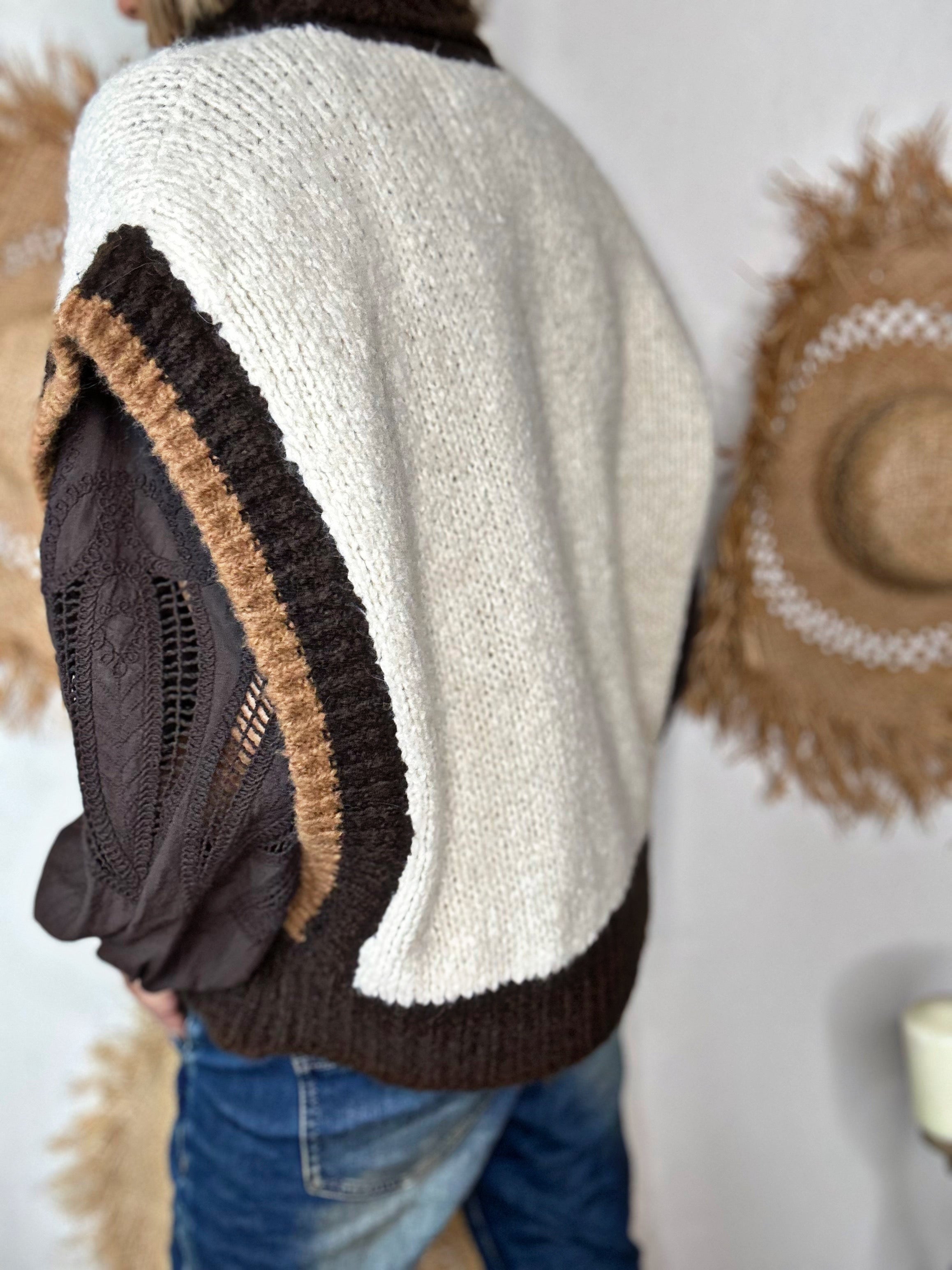 Pull sans manche SILVER Choco