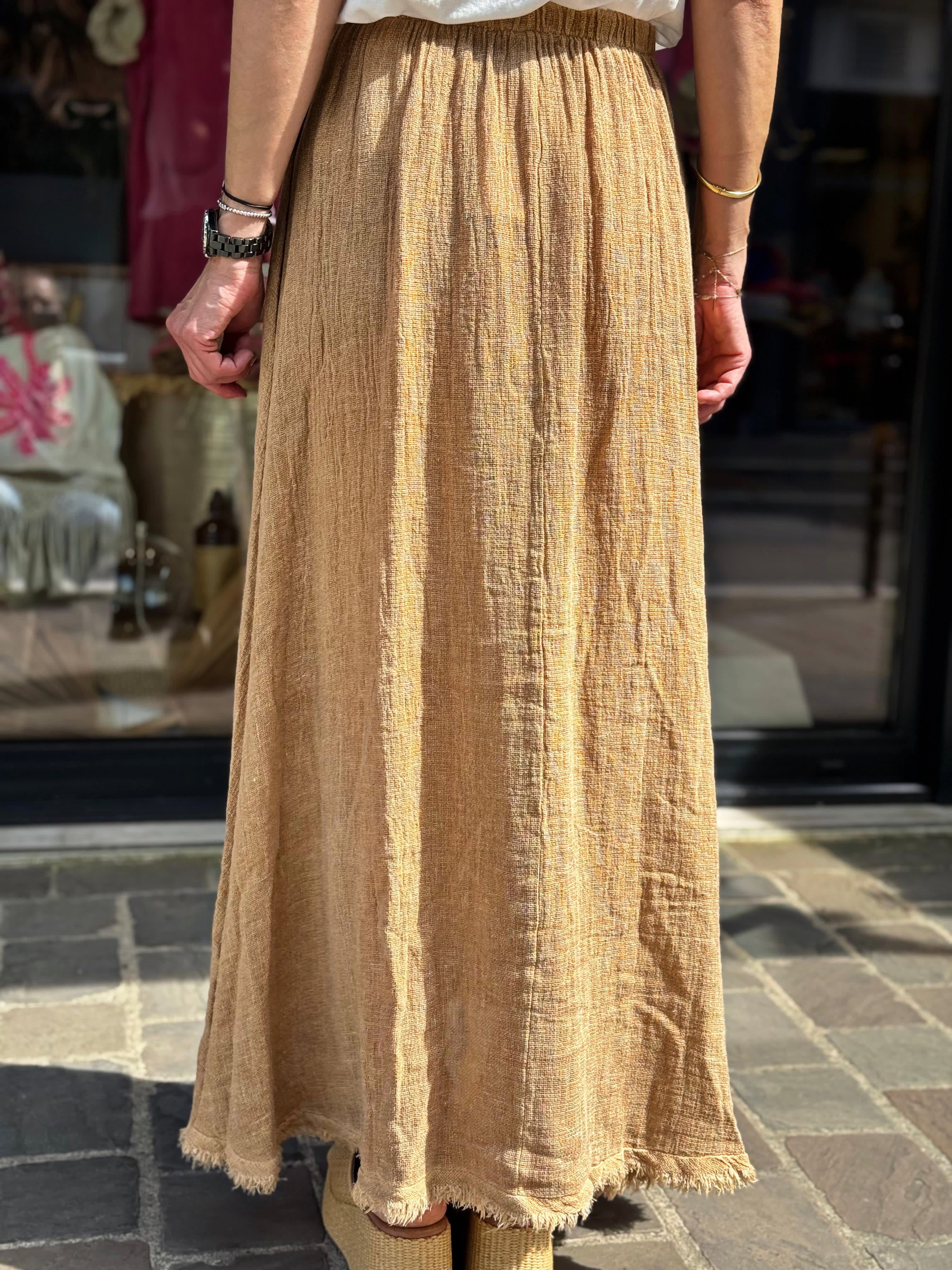 Jupe PAOLA Camel