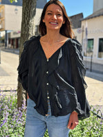 Charger l&#39;image dans la galerie, Chemise NINA Noir
