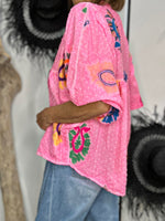 Charger l'image dans la galerie, Blouse imprimée Rose malabar - 46
