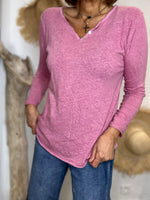 Charger l'image dans la galerie, T-shirt HELIA Framboise
