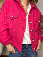 Charger l&#39;image dans la galerie, Blouson GAB Fuchsia
