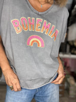 Charger l&#39;image dans la galerie, Tee shirt BOHEMIA Gris
