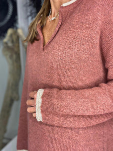 Pull JOEL Bois de rose