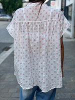 Charger l'image dans la galerie, Blouse Lait à pois rose - AUREA
