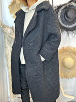 Charger l&#39;image dans la galerie, Manteau FLOCON Noir
