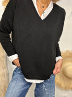 Charger l'image dans la galerie, Pull ICONIC Noir
