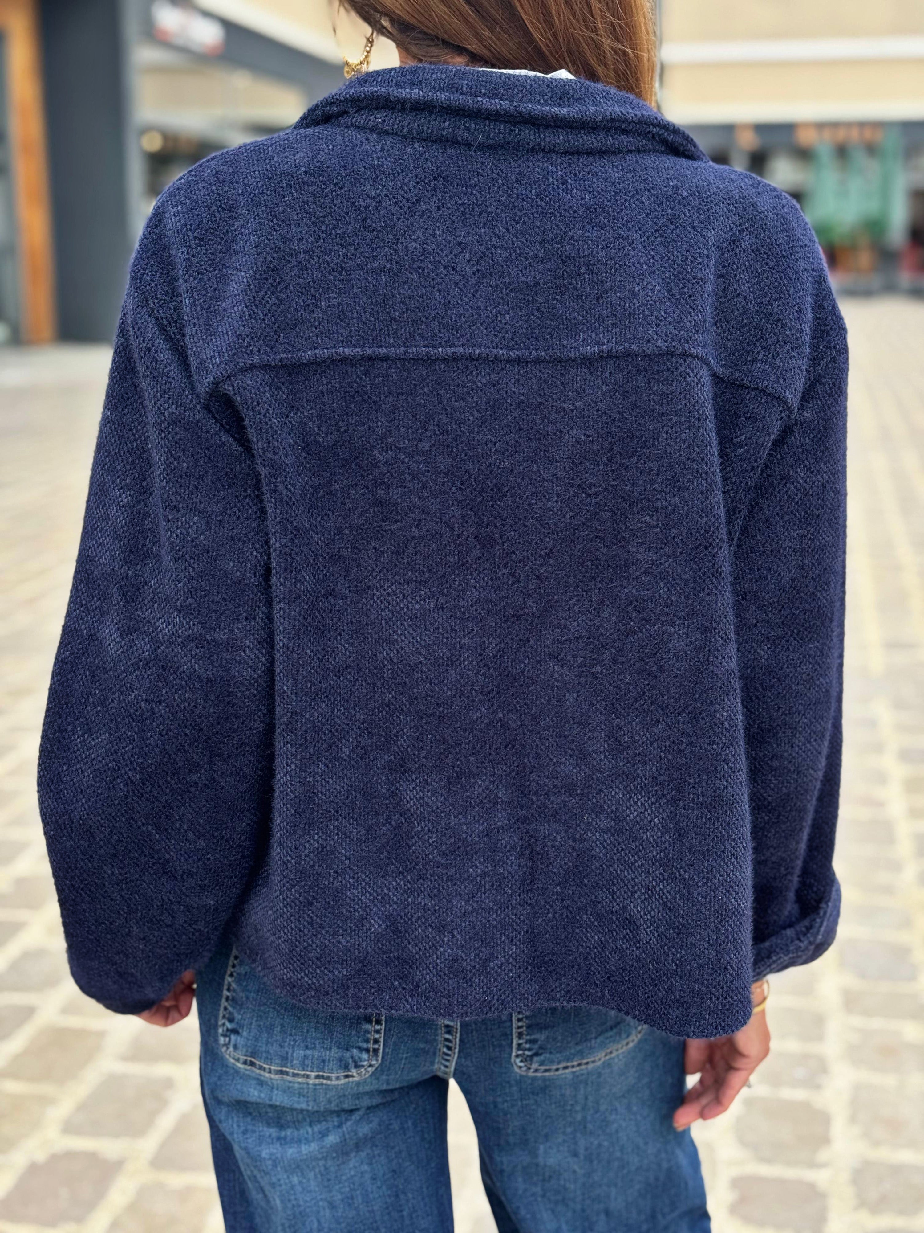 Veste MARGOT Bleu Marine