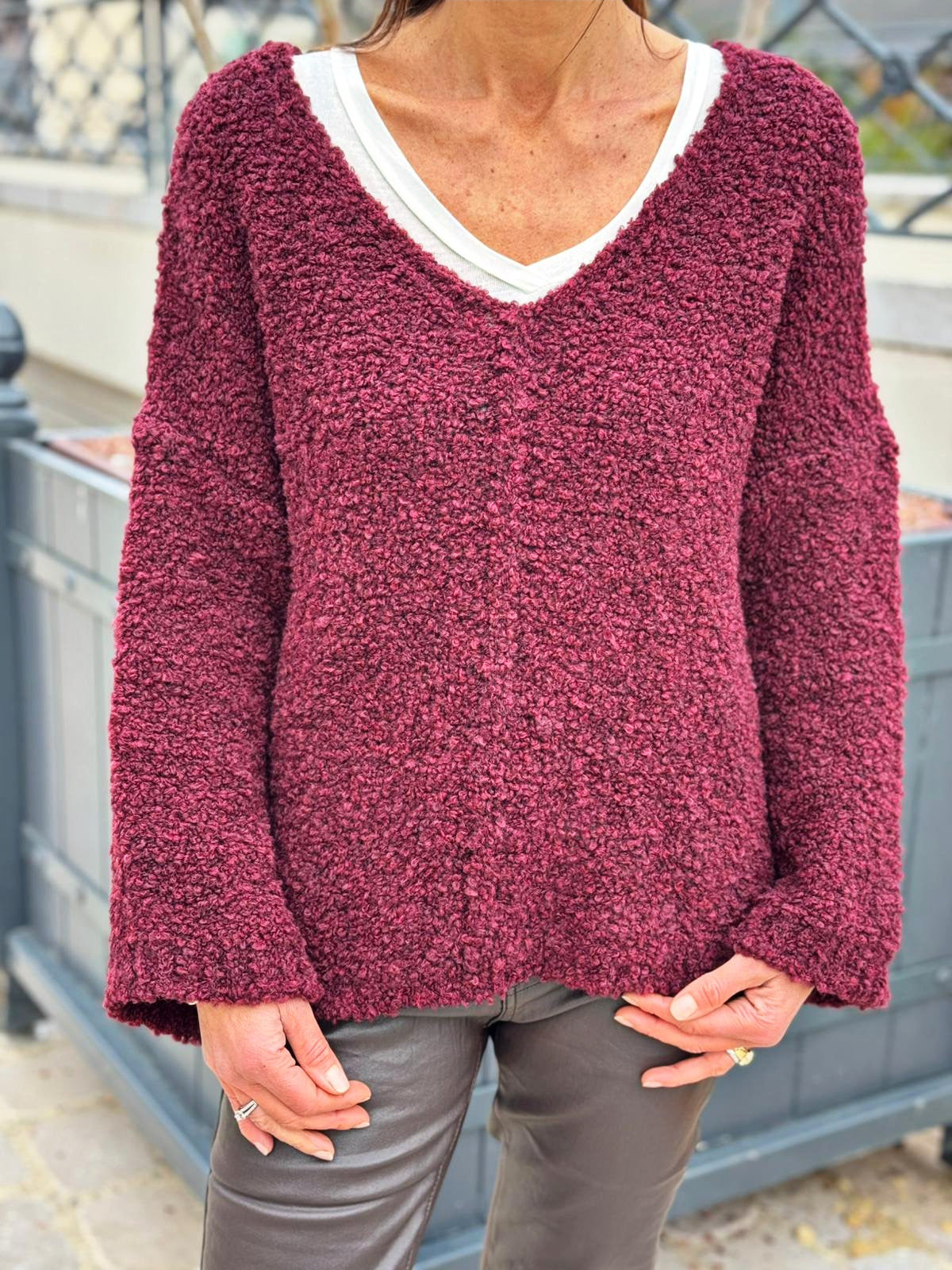 Pull ALVAR Bordeaux