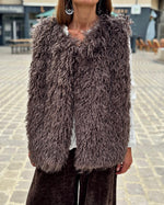Charger l&#39;image dans la galerie, Gilet sans manche KIM Choco
