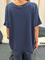 Charger l'image dans la galerie, Tee shirt uni LORIS Marine
