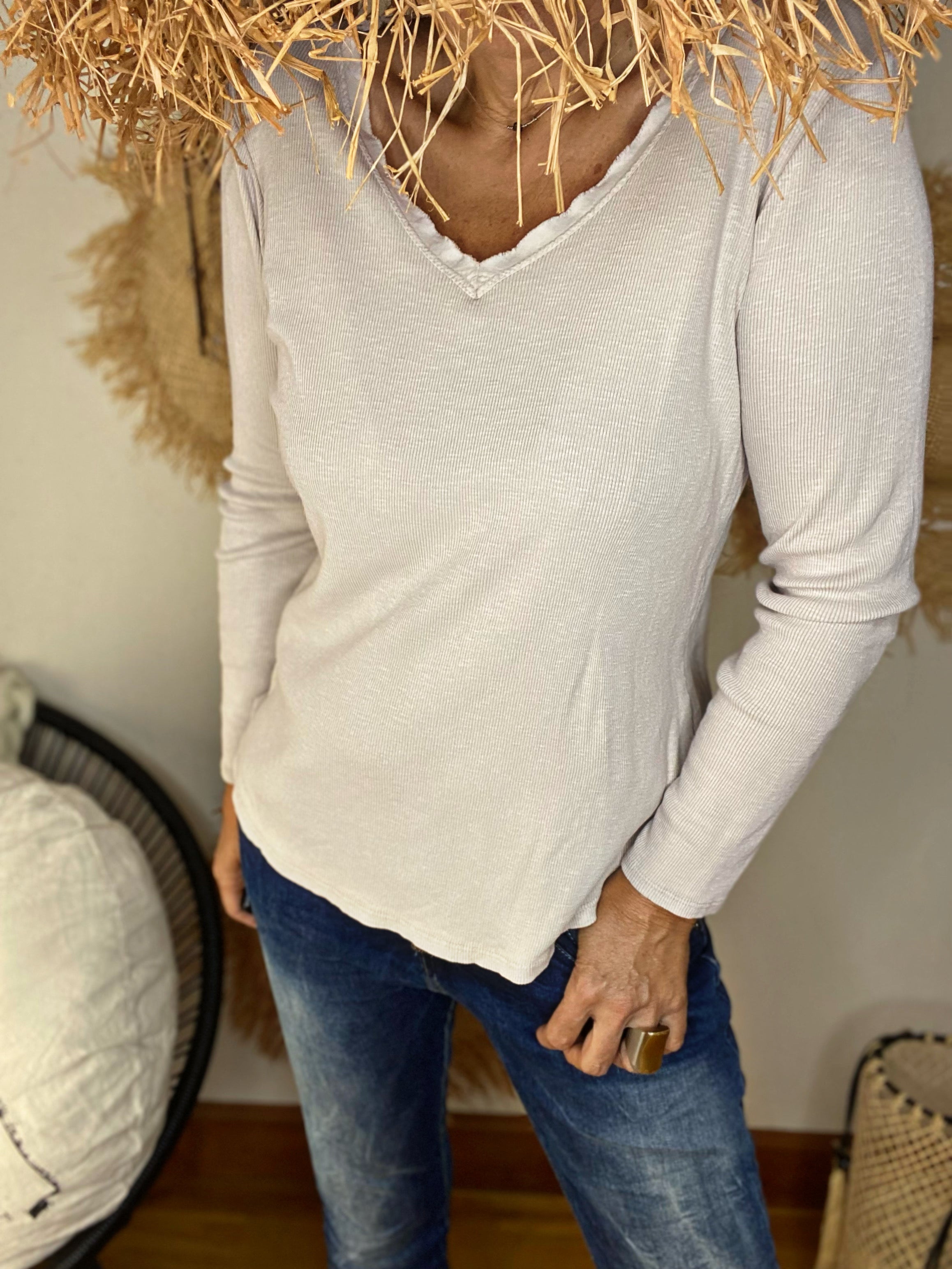Tee shirt DAHO Beige