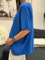 Charger l'image dans la galerie, Tee shirt uni LORIS Bleu électrique
