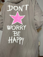 Charger l'image dans la galerie, Blouson léger BE HAPPY Taupe
