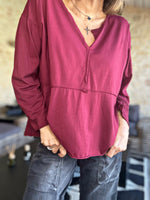 Charger l'image dans la galerie, Tee shirt MATEO Bordeaux
