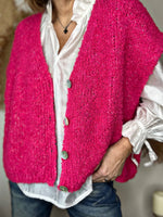 Charger l&#39;image dans la galerie, Gilet GIPSY Fuchsia
