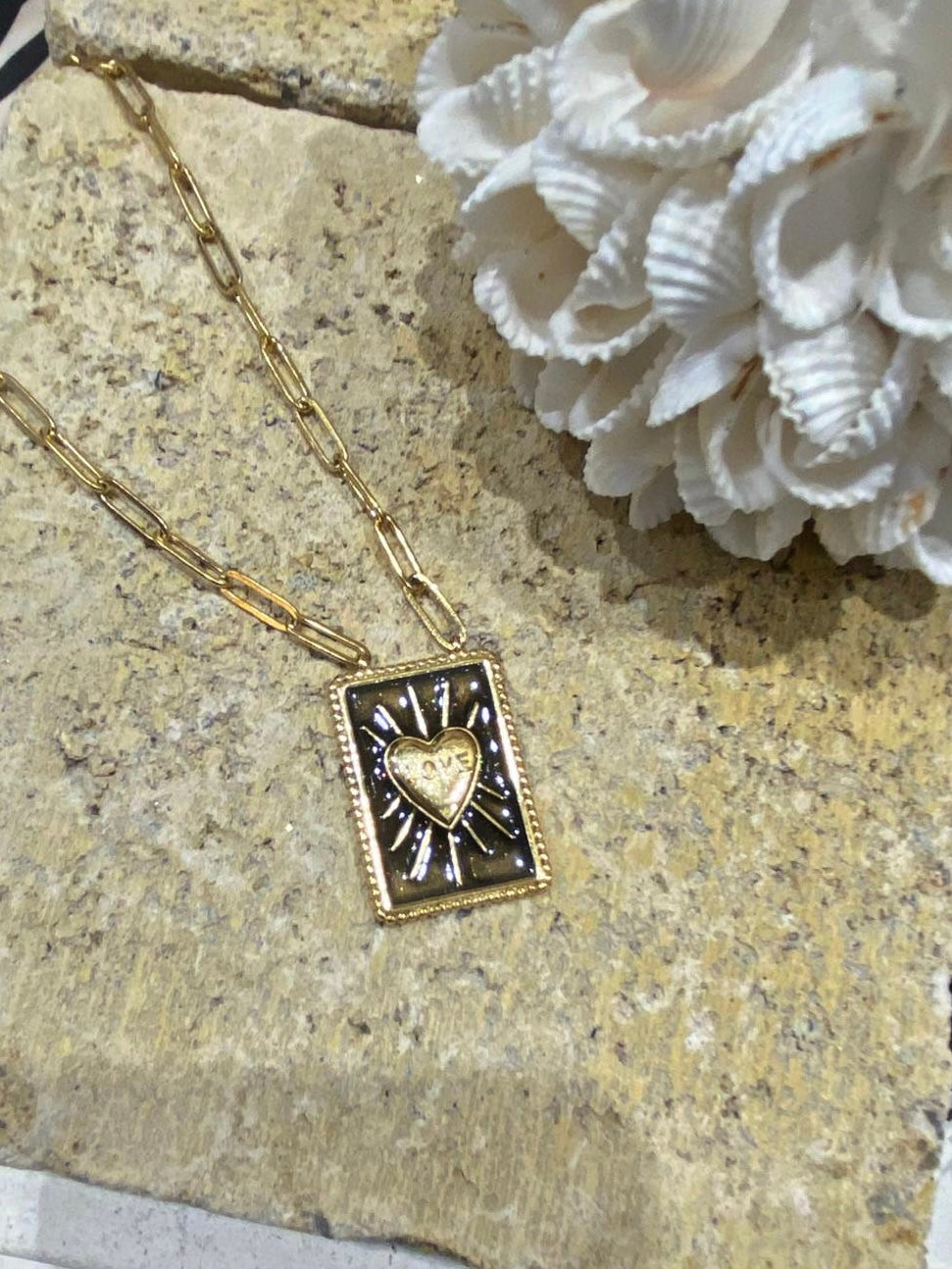 Collier TEA Noir