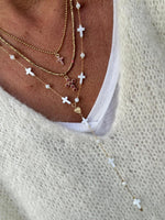 Charger l'image dans la galerie, Collier chapelet EVA Blanc
