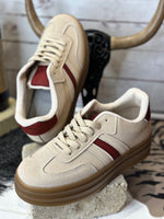 Charger l&#39;image dans la galerie, Baskets PAQUITA Beige
