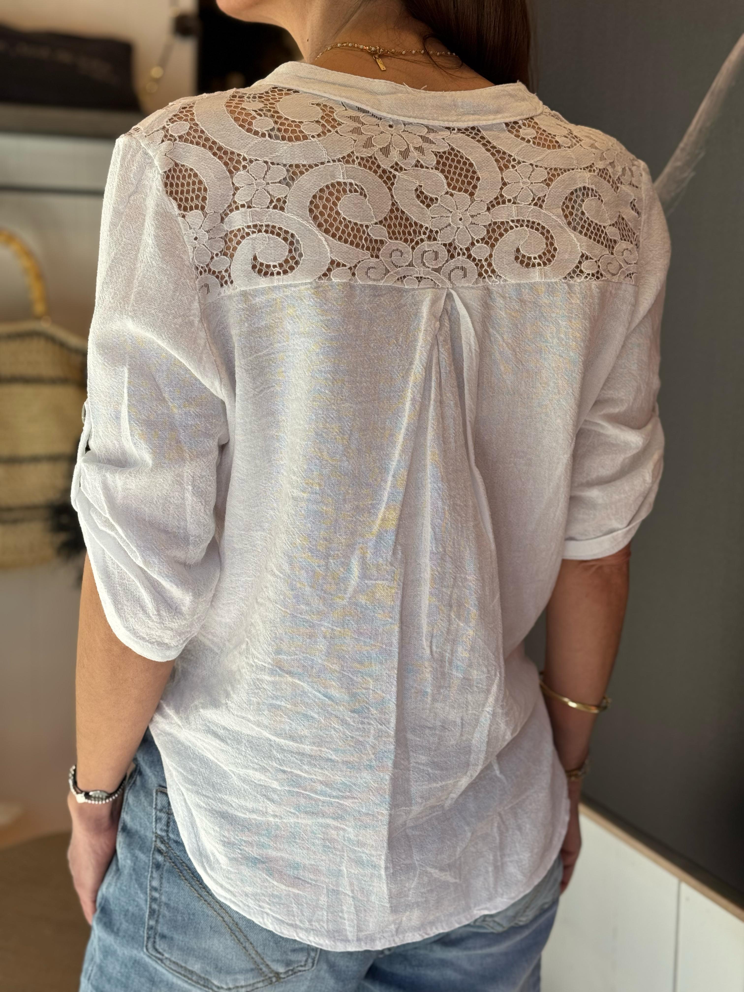 Chemise CUBA Blanc