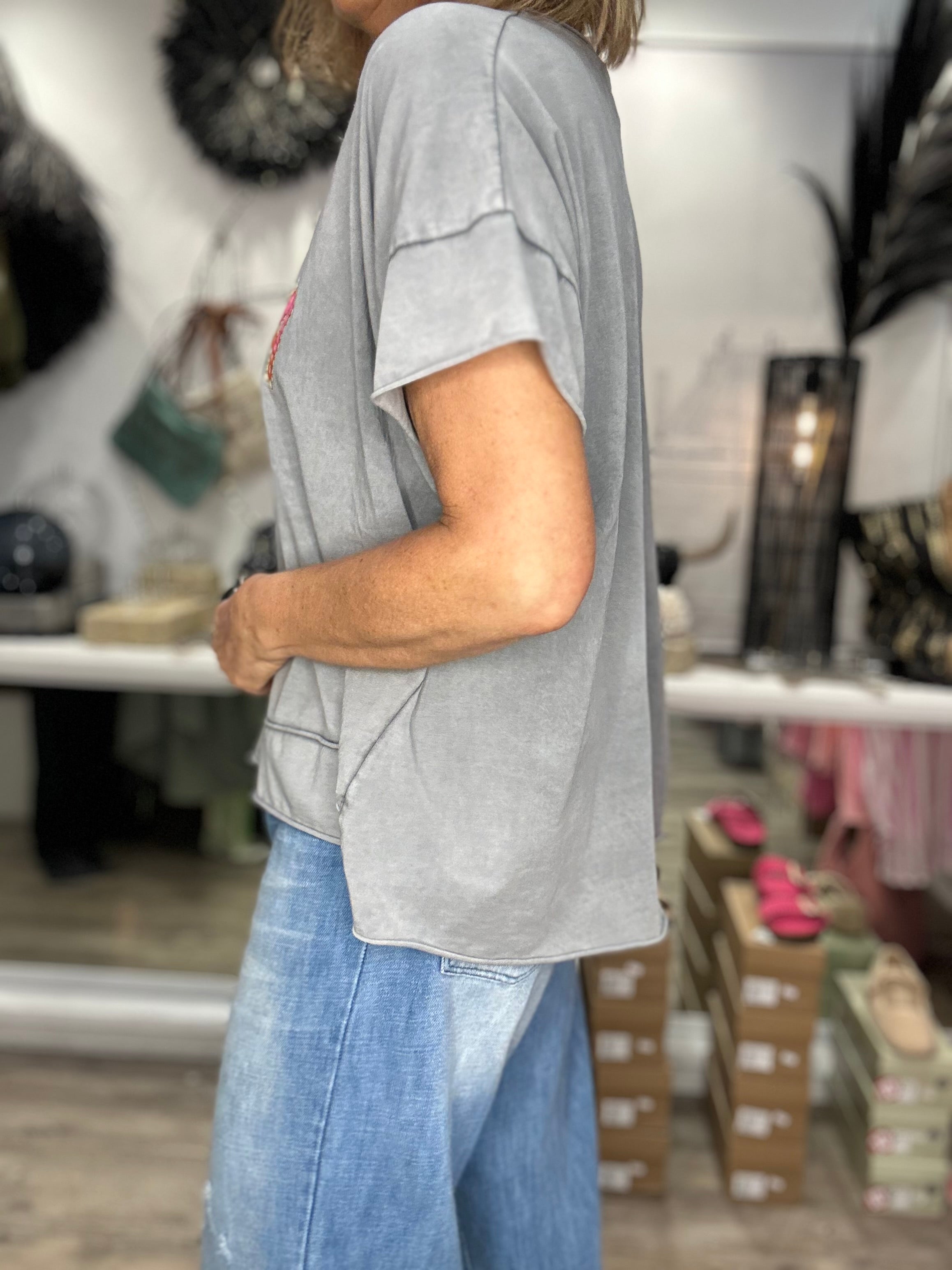 Tee shirt BOHEMIA Gris