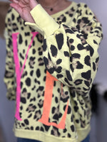 Charger l'image dans la galerie, Sweat LEO Jaune
