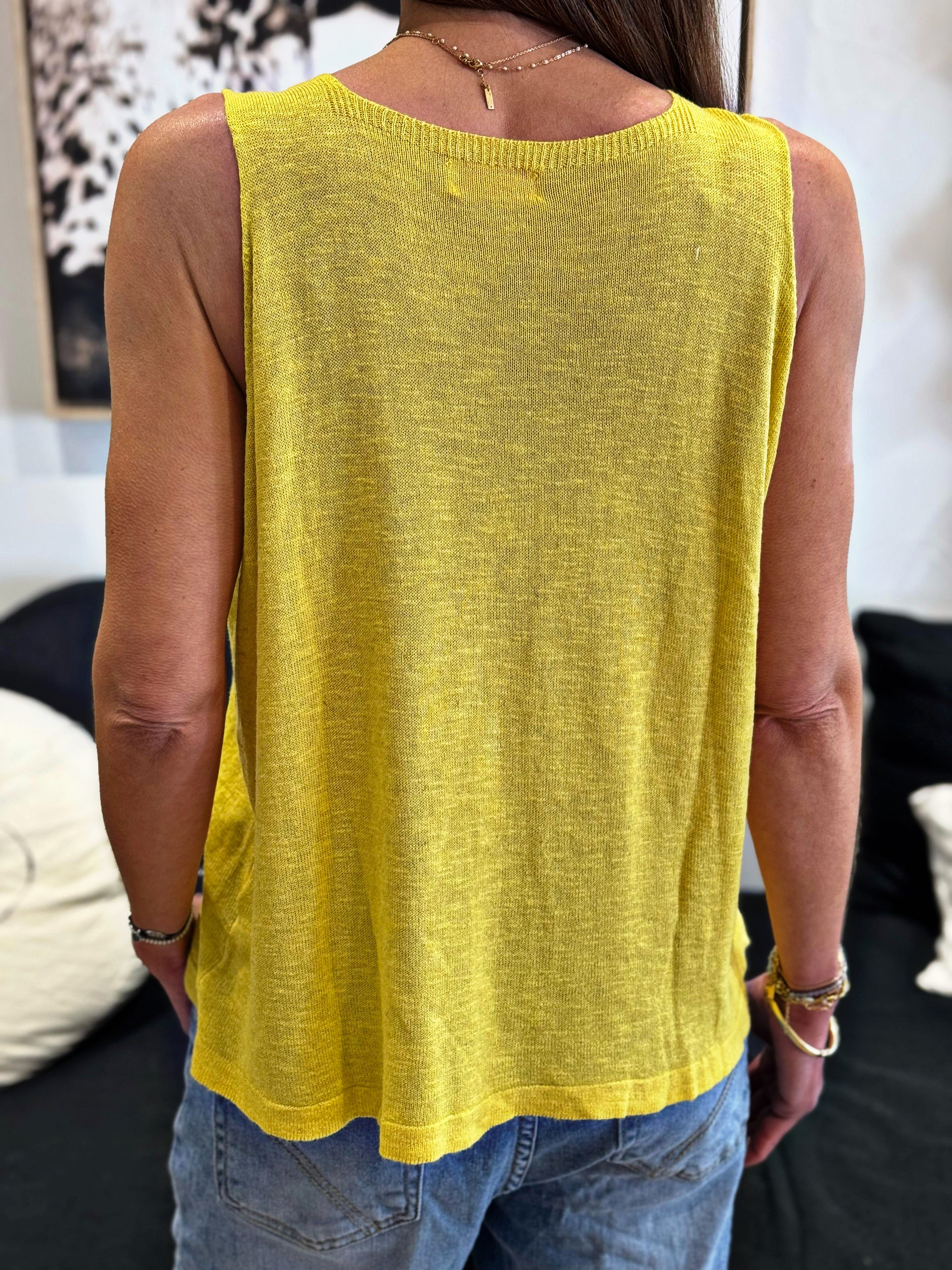 Debardeur LAGOS Jaune