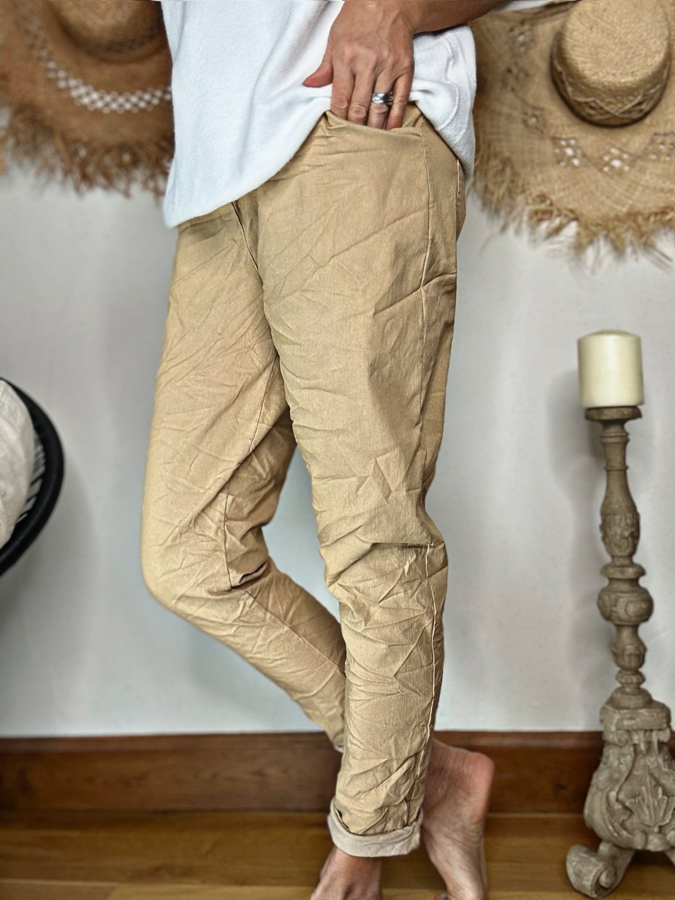 Pantalon magique TALLY Camel